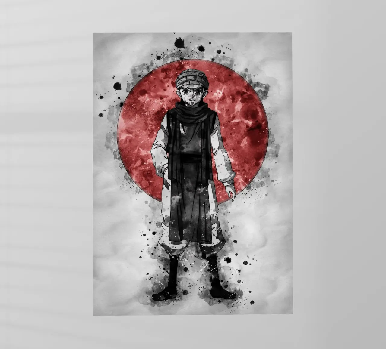 Ging Freecss Backlit Folie von Neonartstudio
