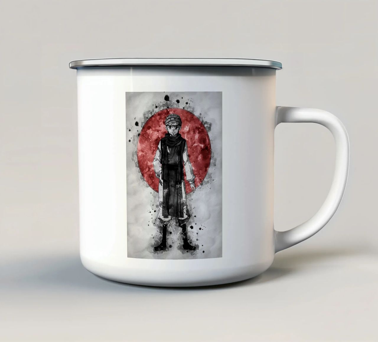 Ging Freecss tazza in smalto da Neonartstudio