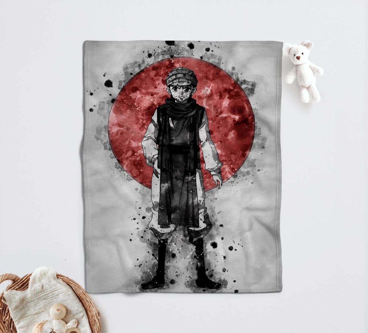 Ging Freecss coperta in pile da Neonartstudio