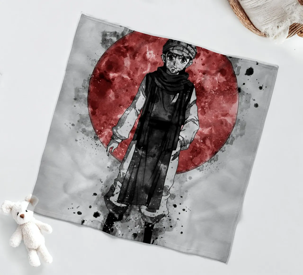 Ging Freecss coperta in pile da Neonartstudio