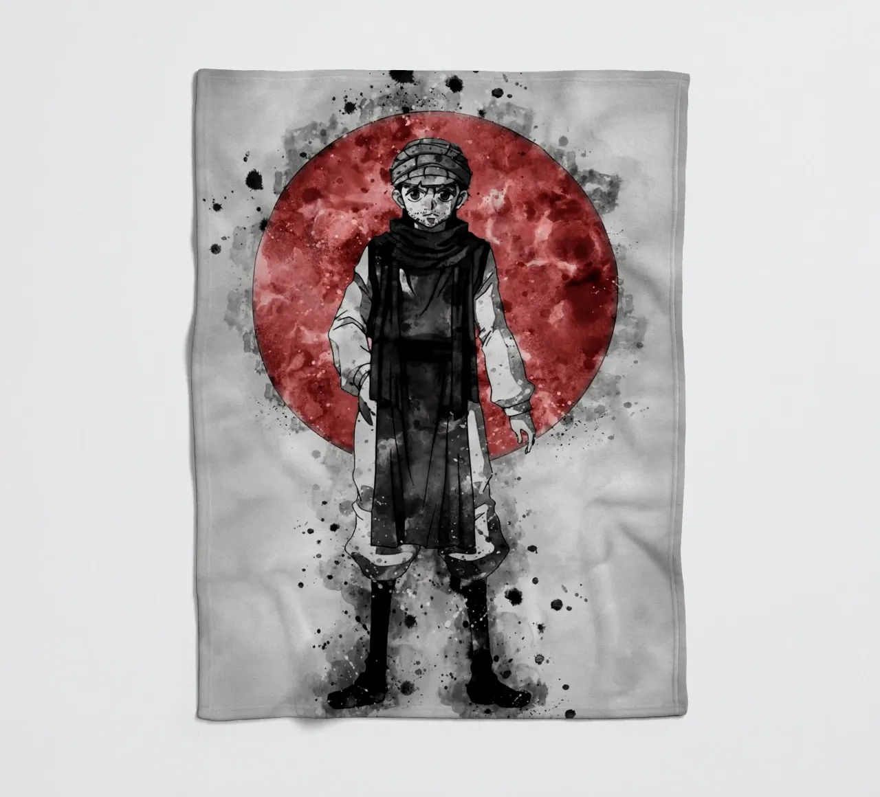 Ging Freecss coperta in pile da Neonartstudio