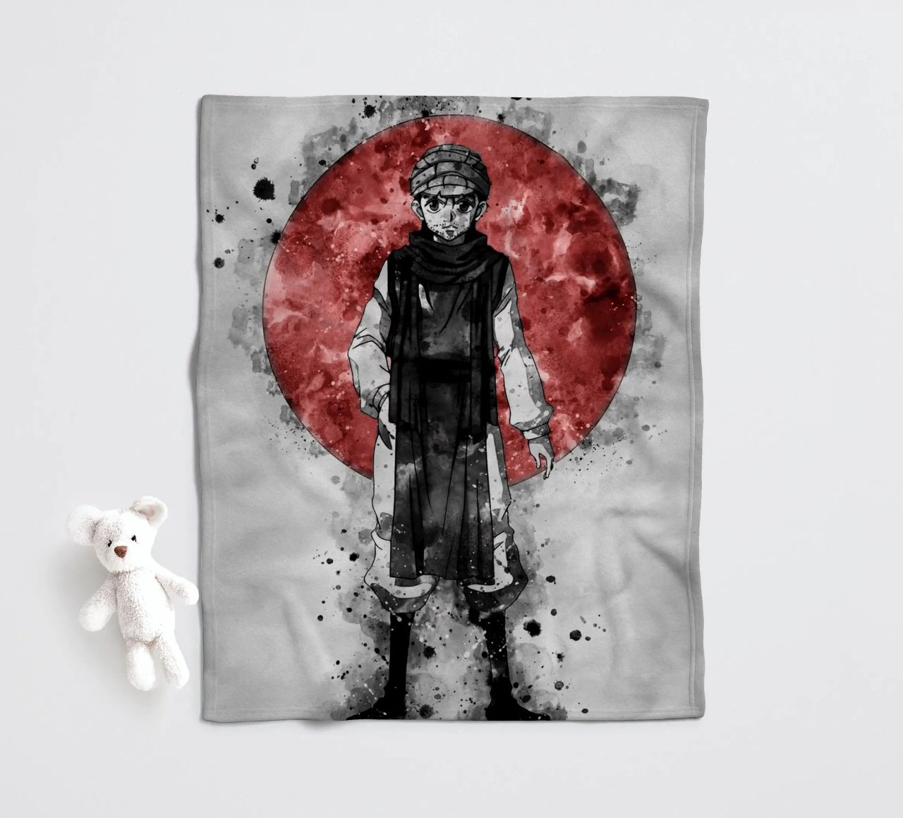Ging Freecss coperta in pile da Neonartstudio