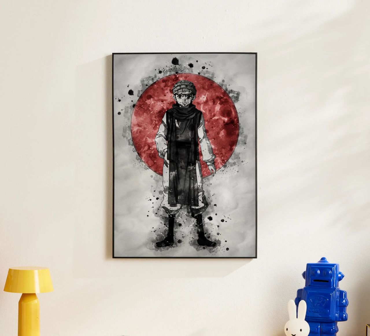 Ging Freecss alluminio dibond da Neonartstudio