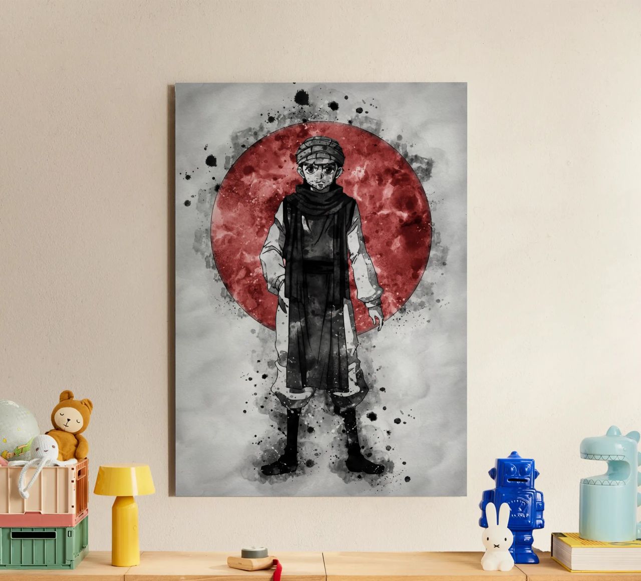 Ging Freecss alluminio dibond da Neonartstudio