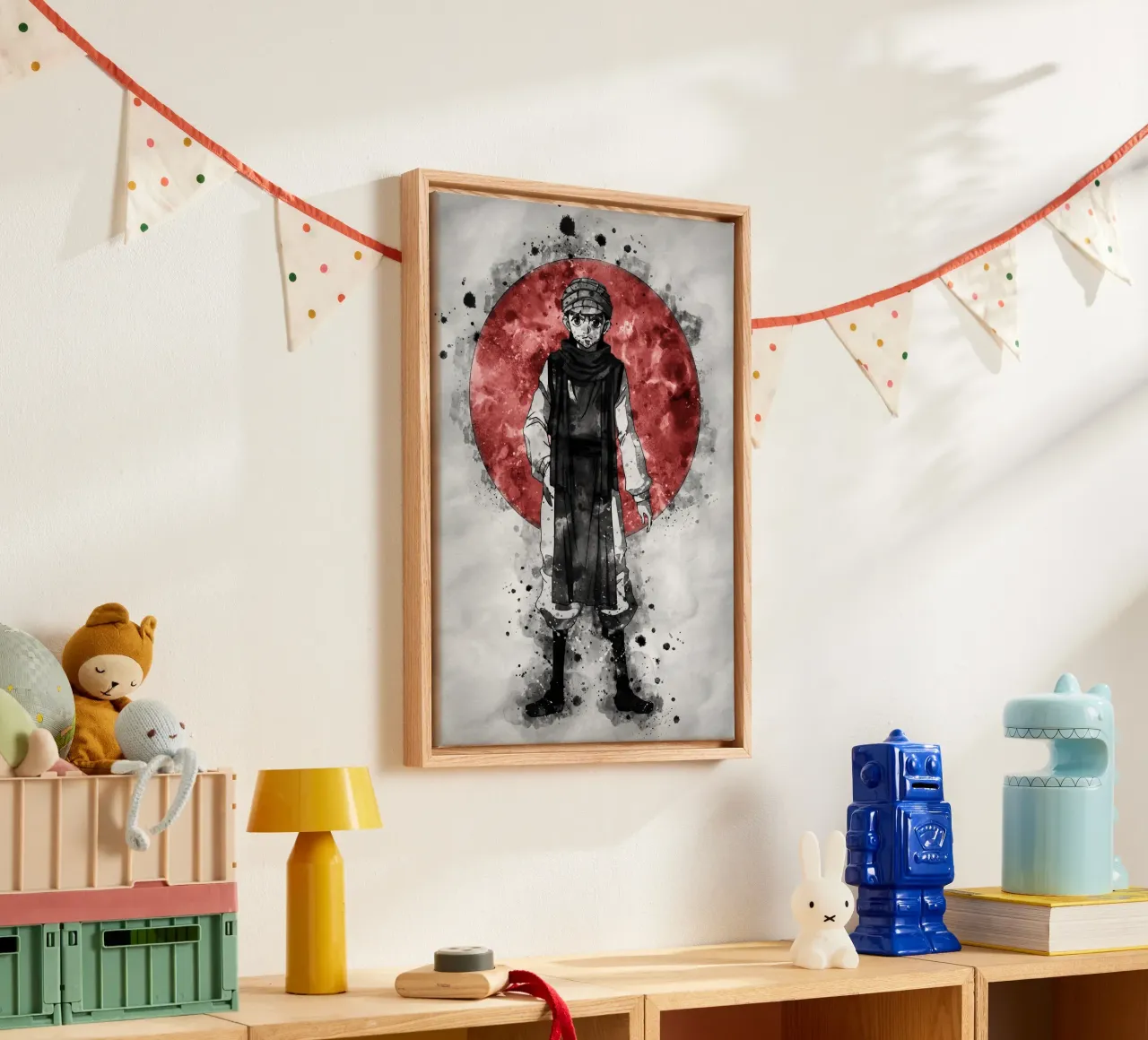 Ging Freecss toile de Neonartstudio