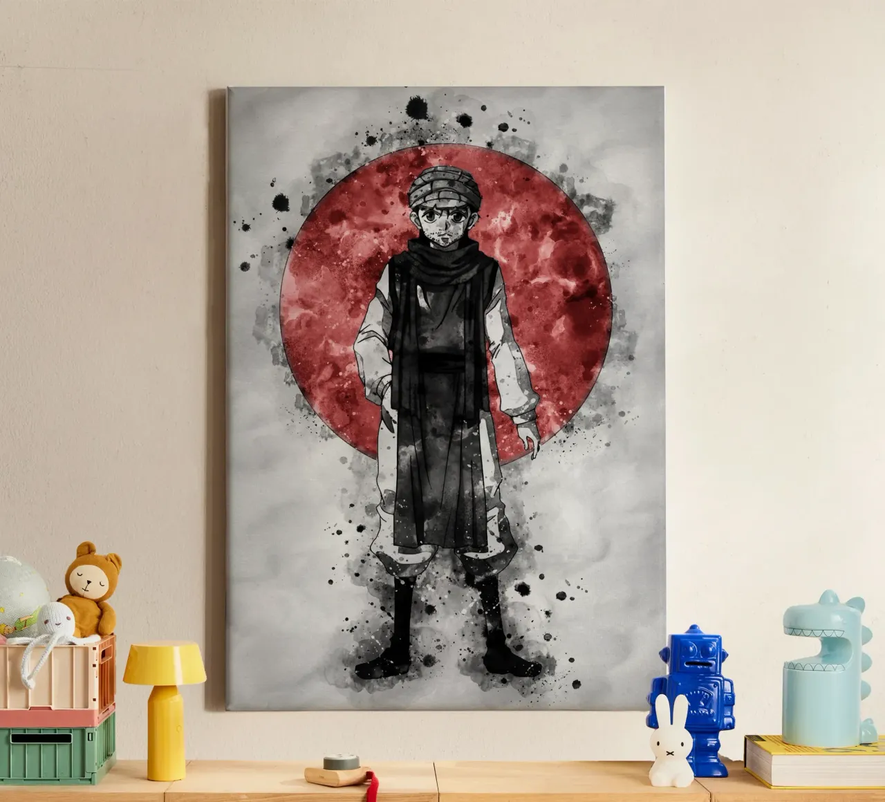 Ging Freecss toile de Neonartstudio