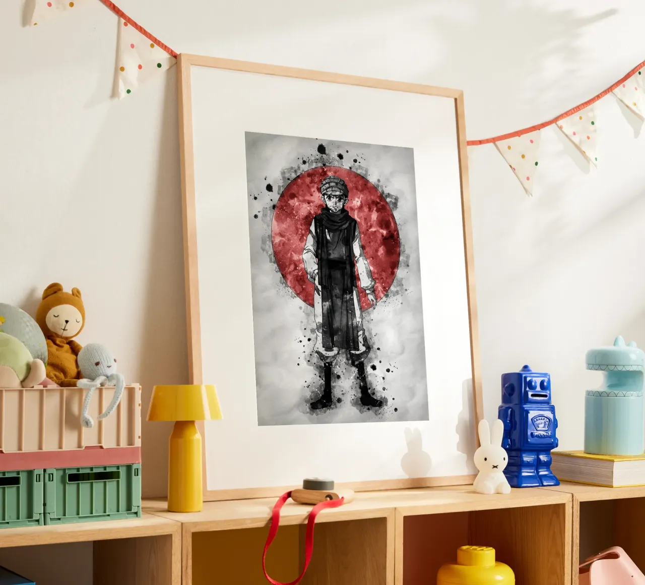 Ging Freecss Hahnemühle von Neonartstudio
