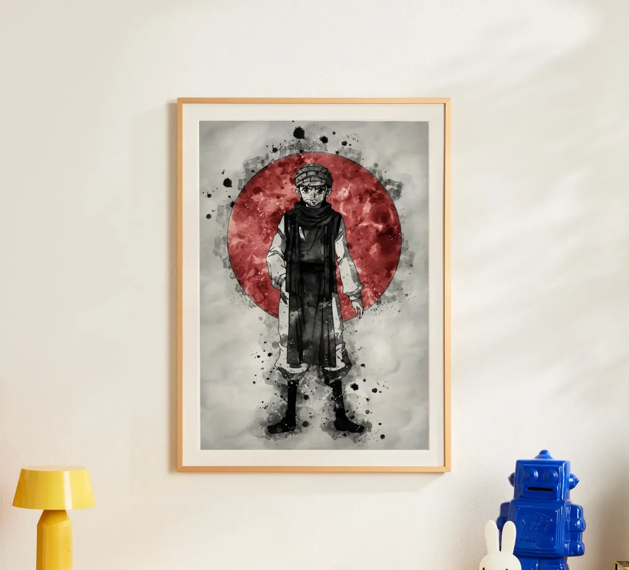 Ging Freecss Hahnemühle von Neonartstudio