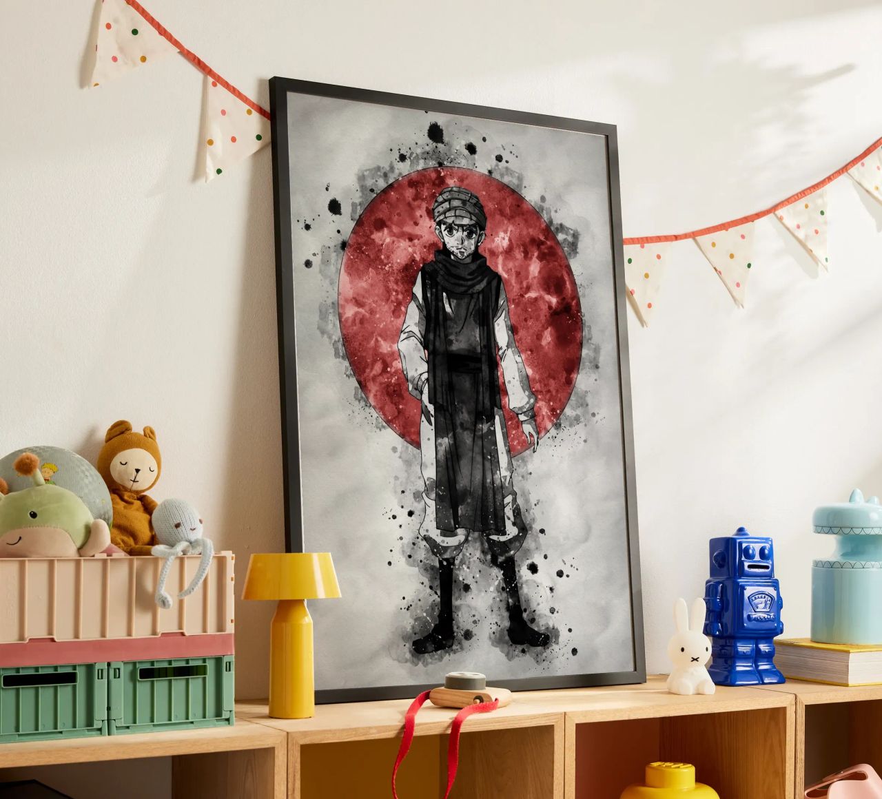 Ging Freecss carta hahnemühle da Neonartstudio