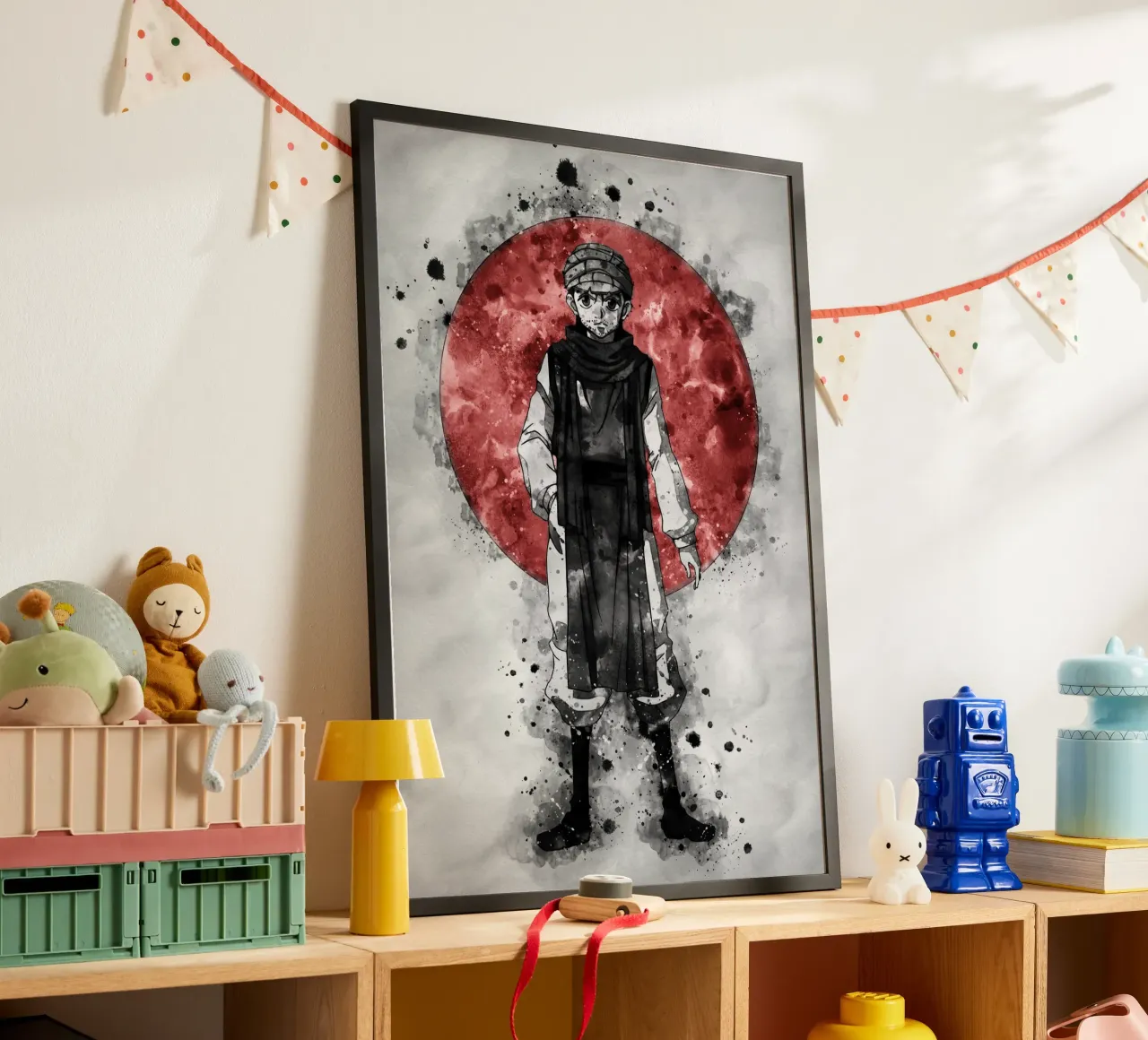 Ging Freecss poster da Neonartstudio