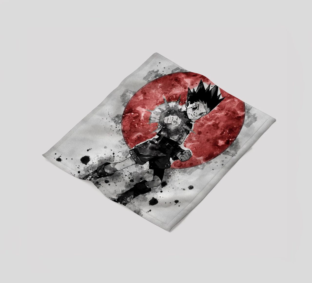 Gon Freecss Fleecedecke von Neonartstudio