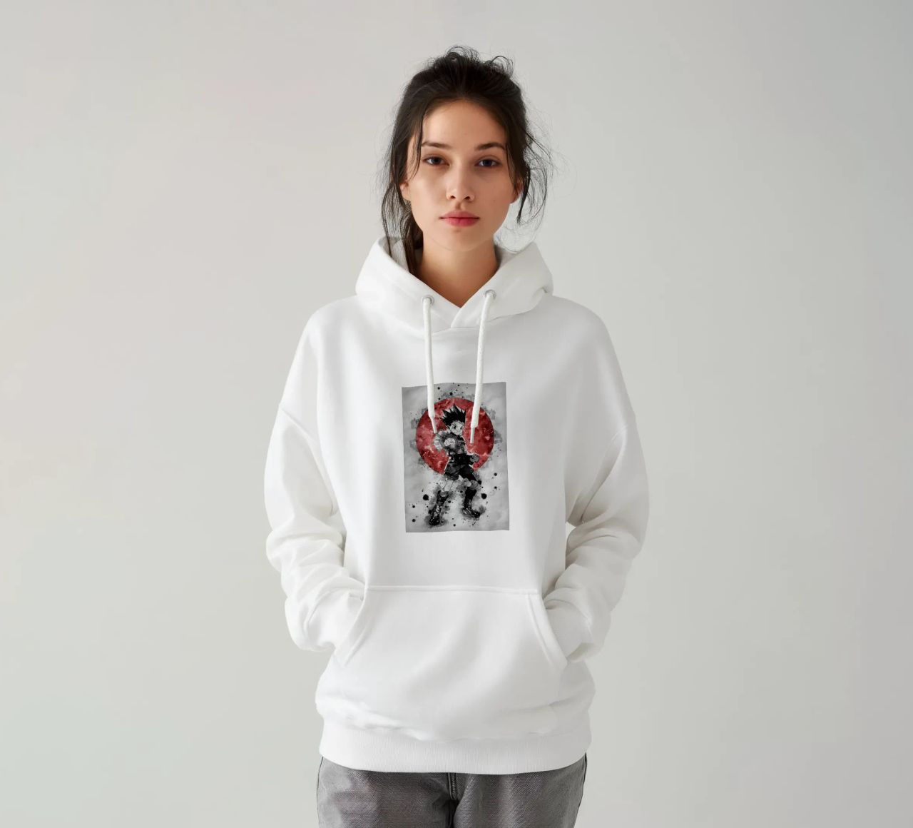 Gon Freecss felpa con cappuccio da Neonartstudio