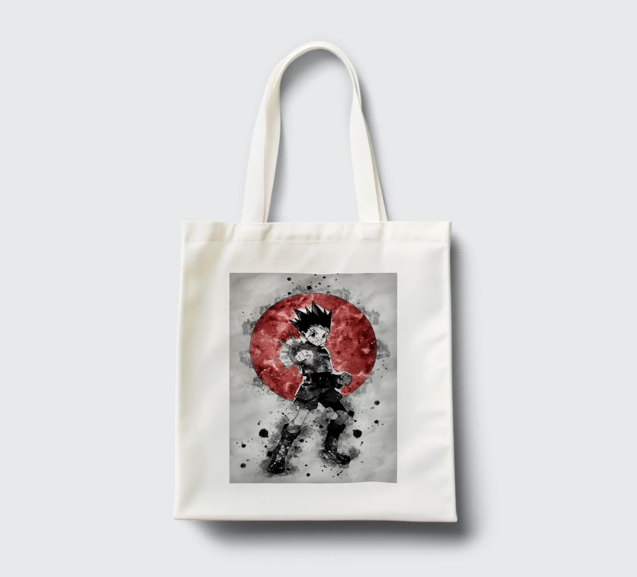 Gon Freecss borsa in juta da Neonartstudio