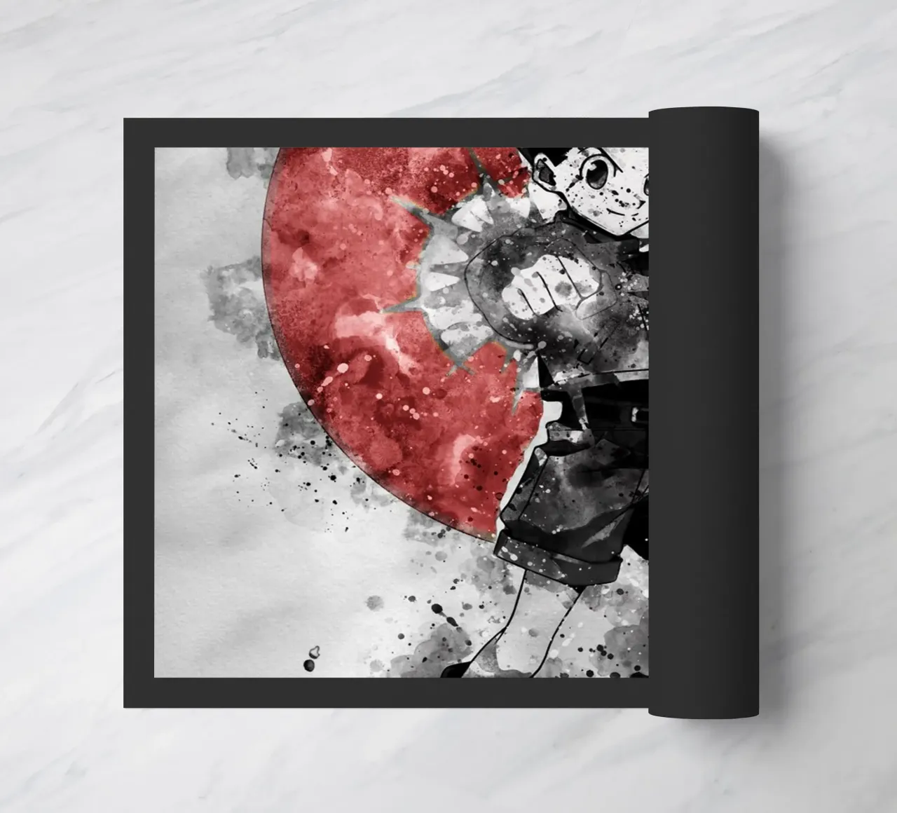 Gon Freecss Fußmatte von Neonartstudio