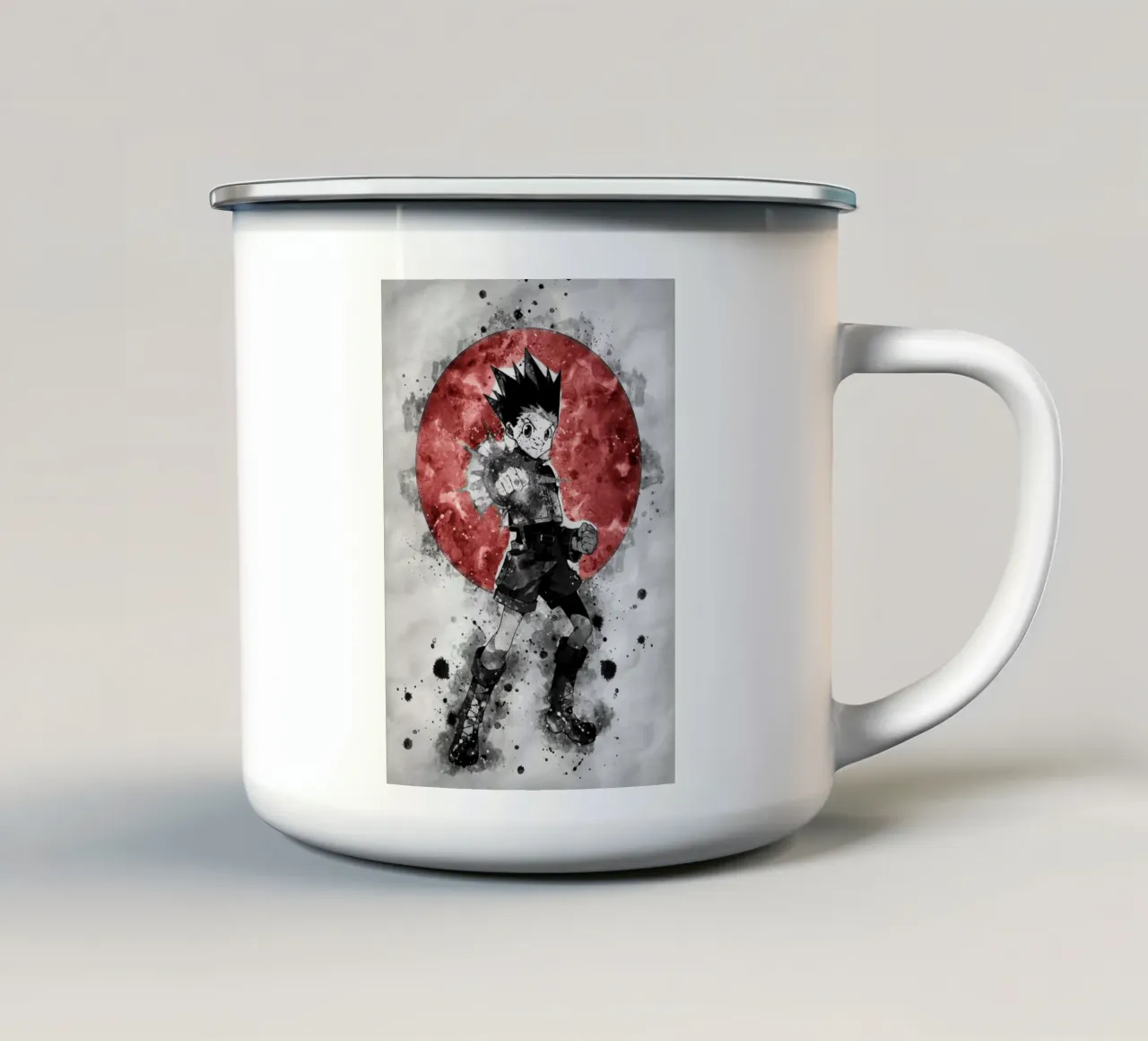 Gon Freecss mug en émail de Neonartstudio