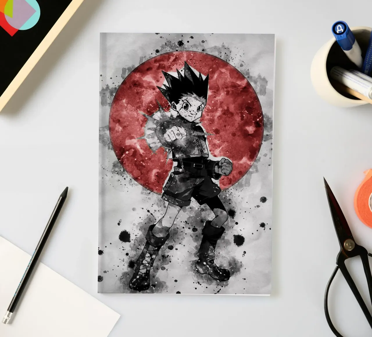 Gon Freecss diario da Neonartstudio