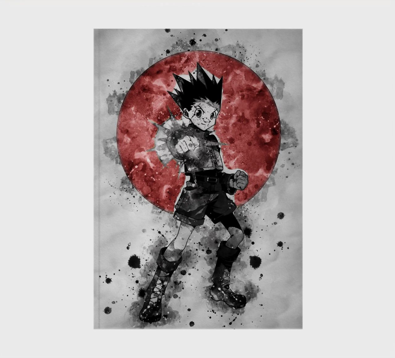 Gon Freecss notebook by Neonartstudio