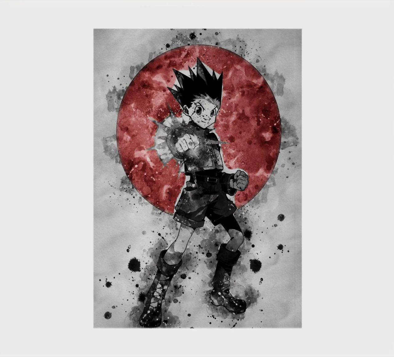 Gon Freecss notebook by Neonartstudio