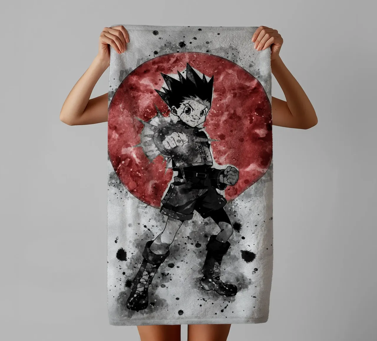 Gon Freecss Handtuch von Neonartstudio