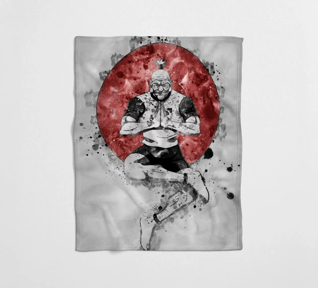Isaac Netero coperta in pile da Neonartstudio