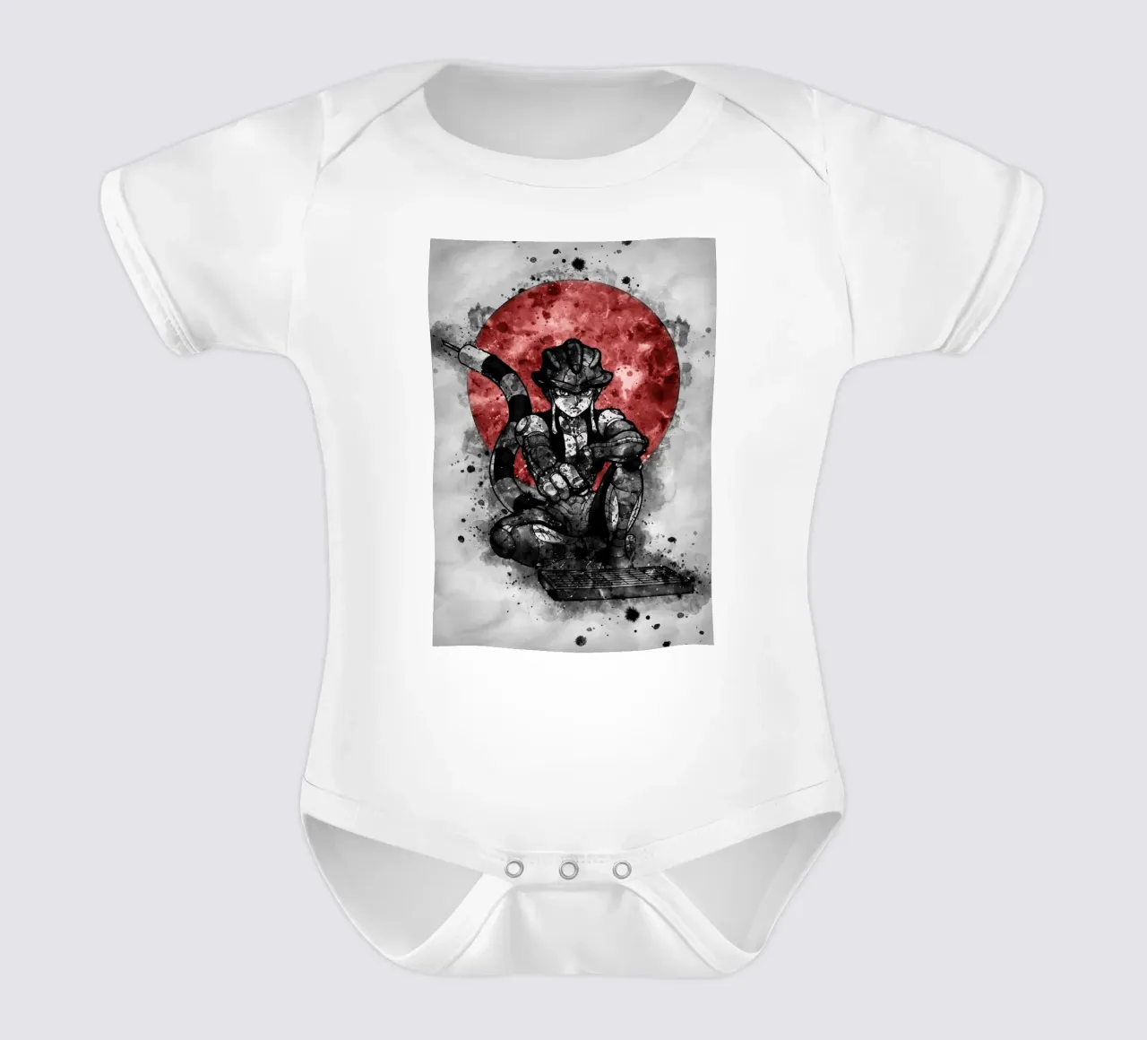 Meruem body neonato maniche corte da Neonartstudio