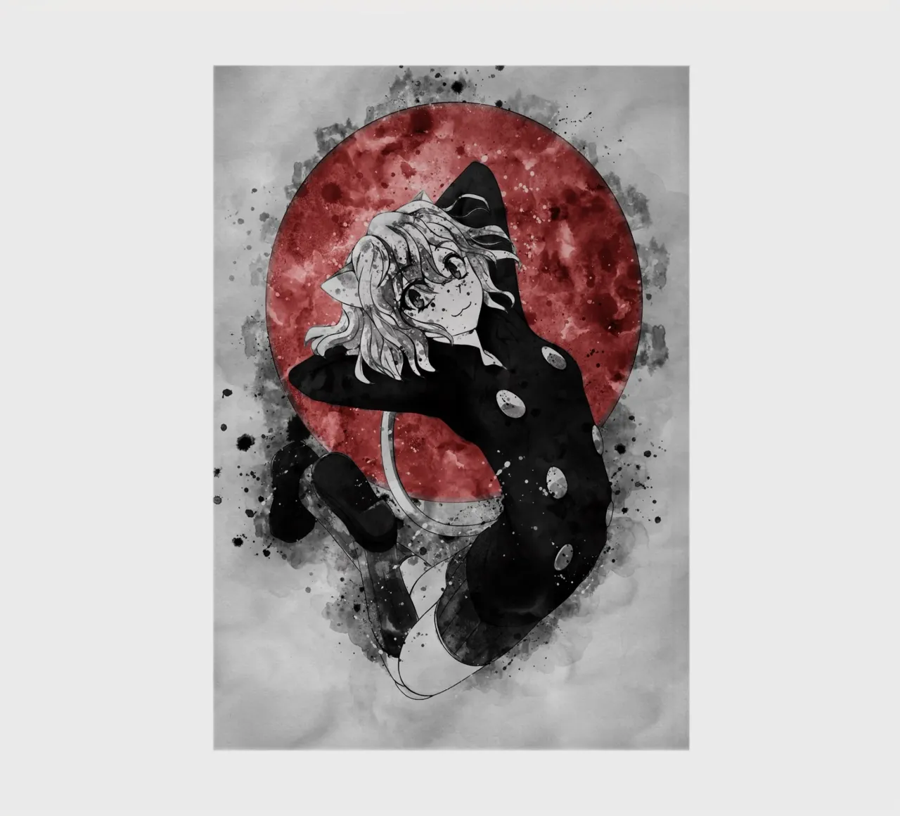 Neferpitou notebook by Neonartstudio