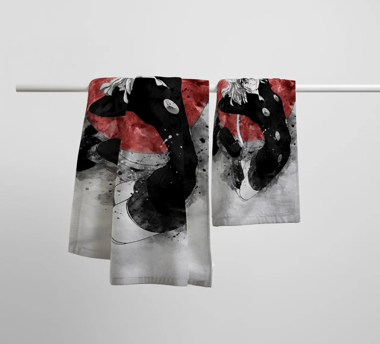 Neferpitou asciugamano da bagno da Neonartstudio
