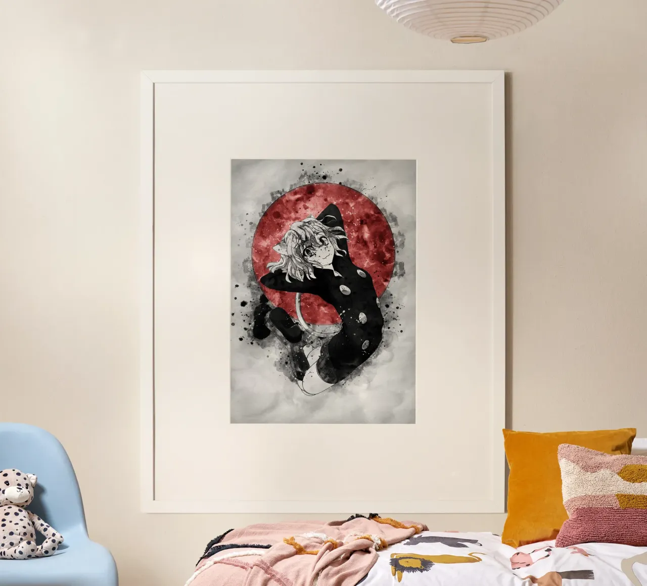 Neferpitou poster da Neonartstudio