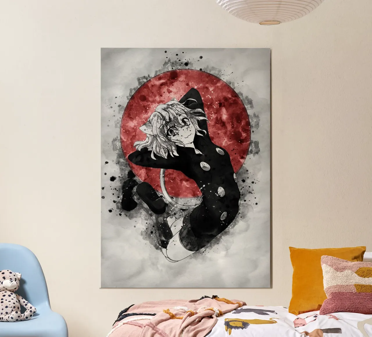 Neferpitou poster da Neonartstudio