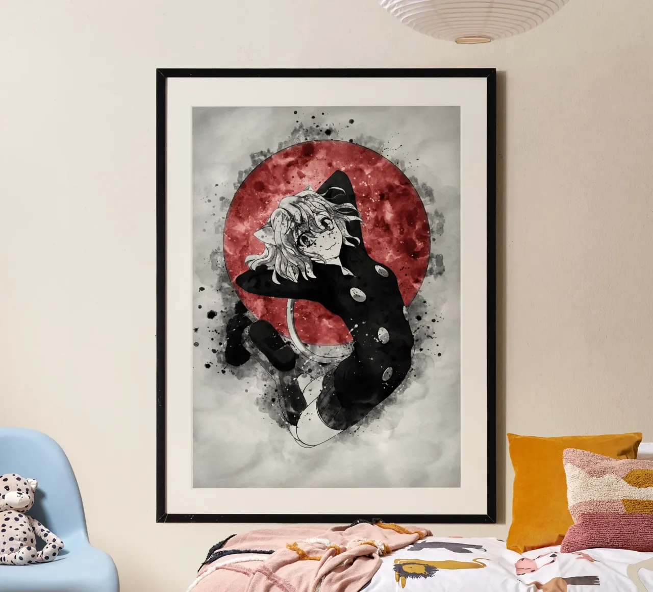 Neferpitou poster da Neonartstudio