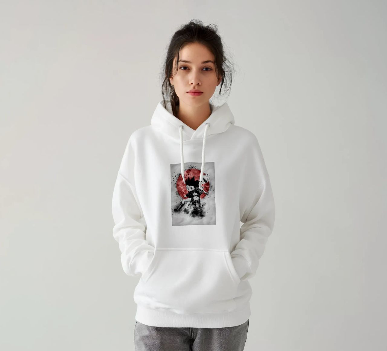 Zoldyck Killua & Gon Freecss felpa con cappuccio da Neonartstudio