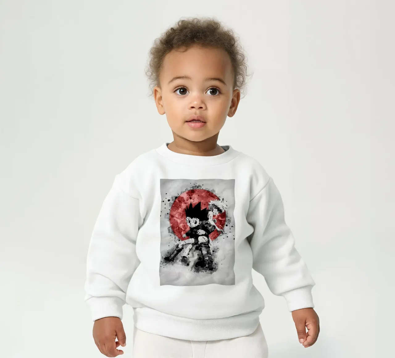 Zoldyck Killua & Gon Freecss baby sweatshirt van Neonartstudio