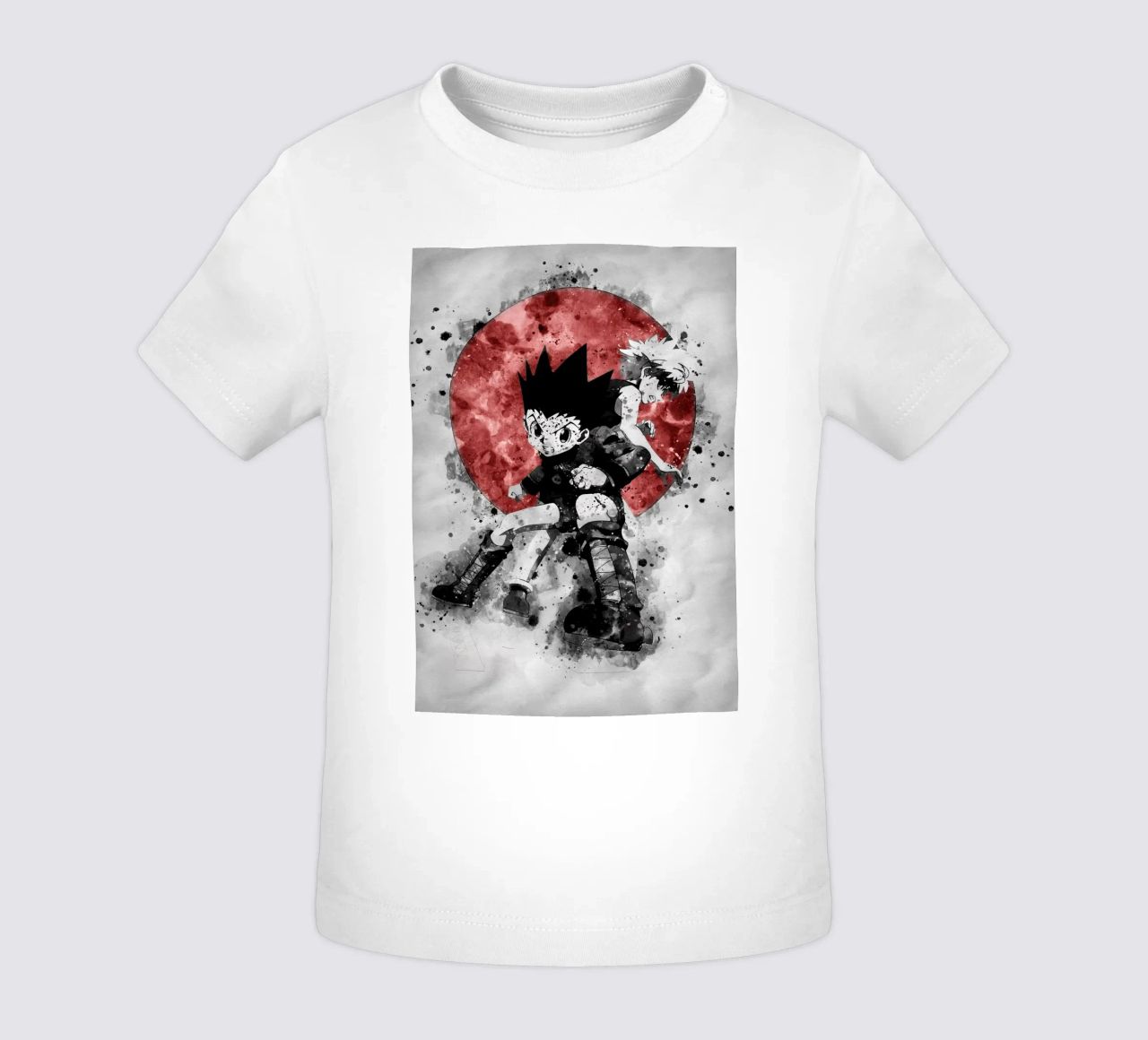 Zoldyck Killua & Gon Freecss maglietta neonato da Neonartstudio