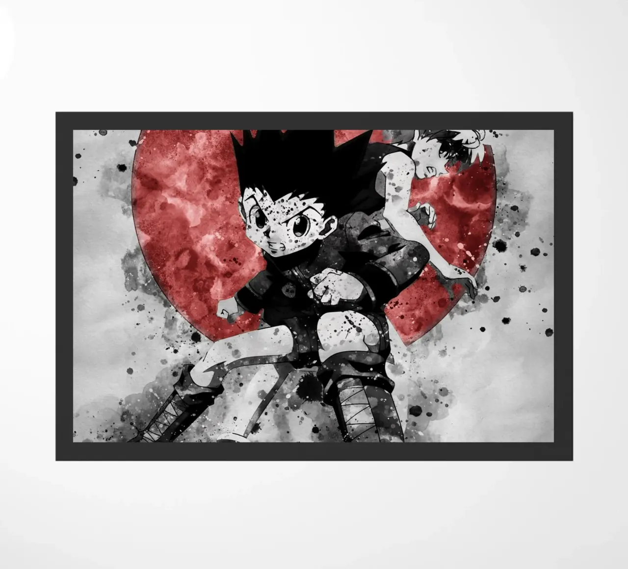 Zoldyck Killua & Gon Freecss Fußmatte von Neonartstudio
