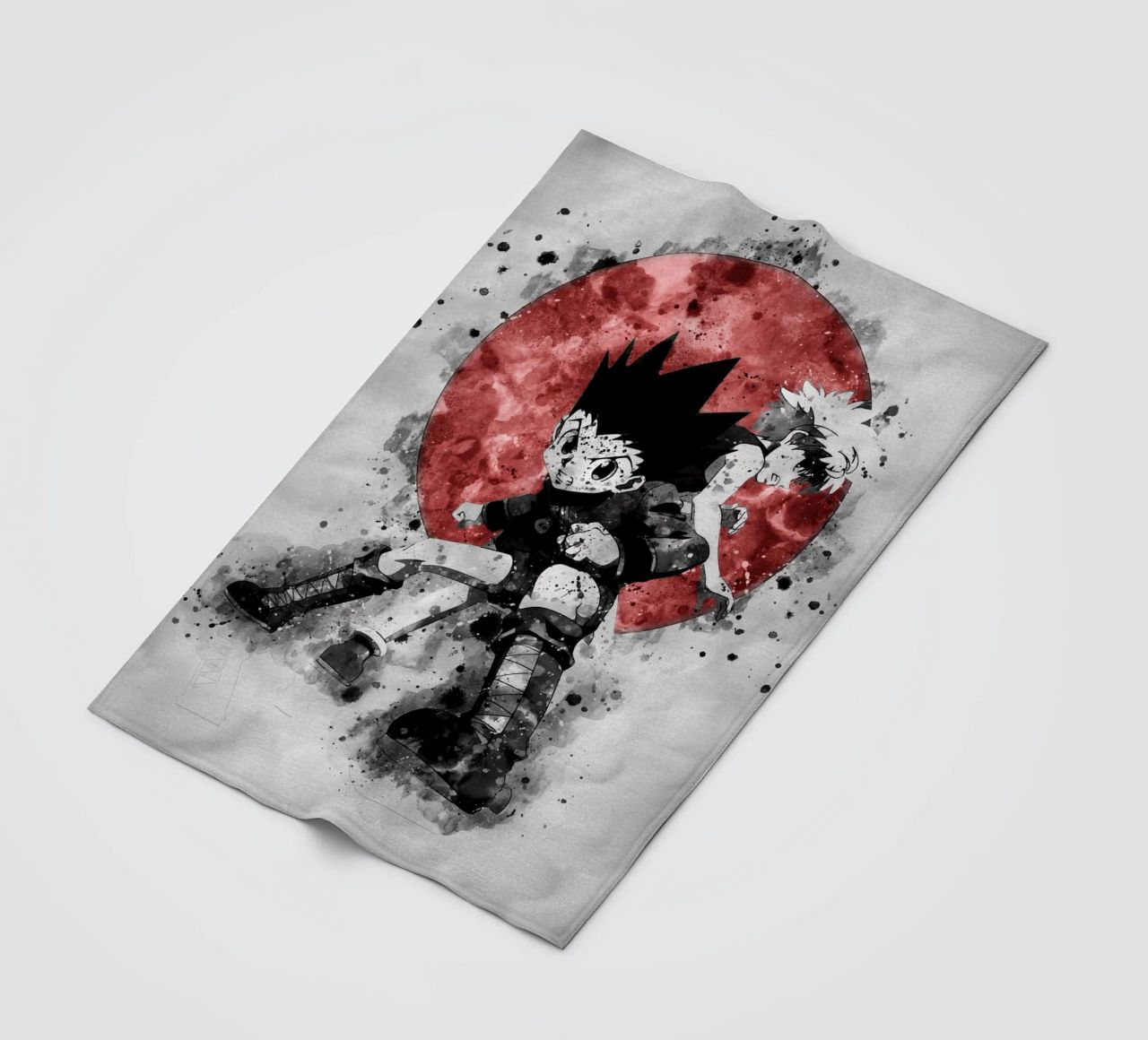 Zoldyck Killua & Gon Freecss coperta in pile da Neonartstudio