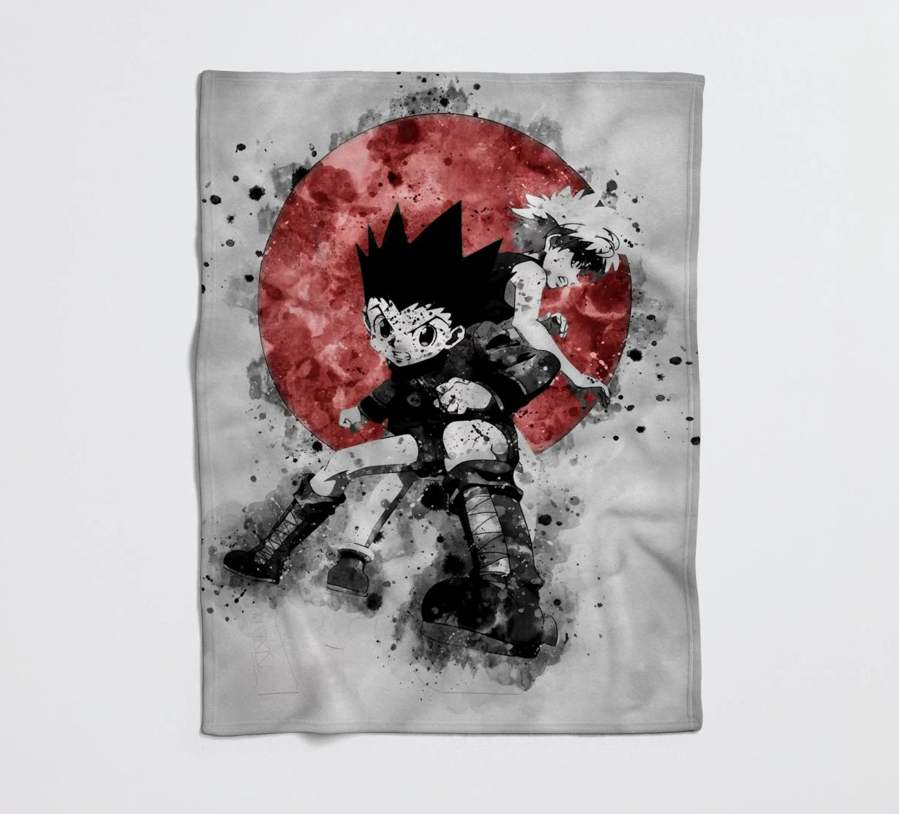 Zoldyck Killua & Gon Freecss coperta in pile da Neonartstudio