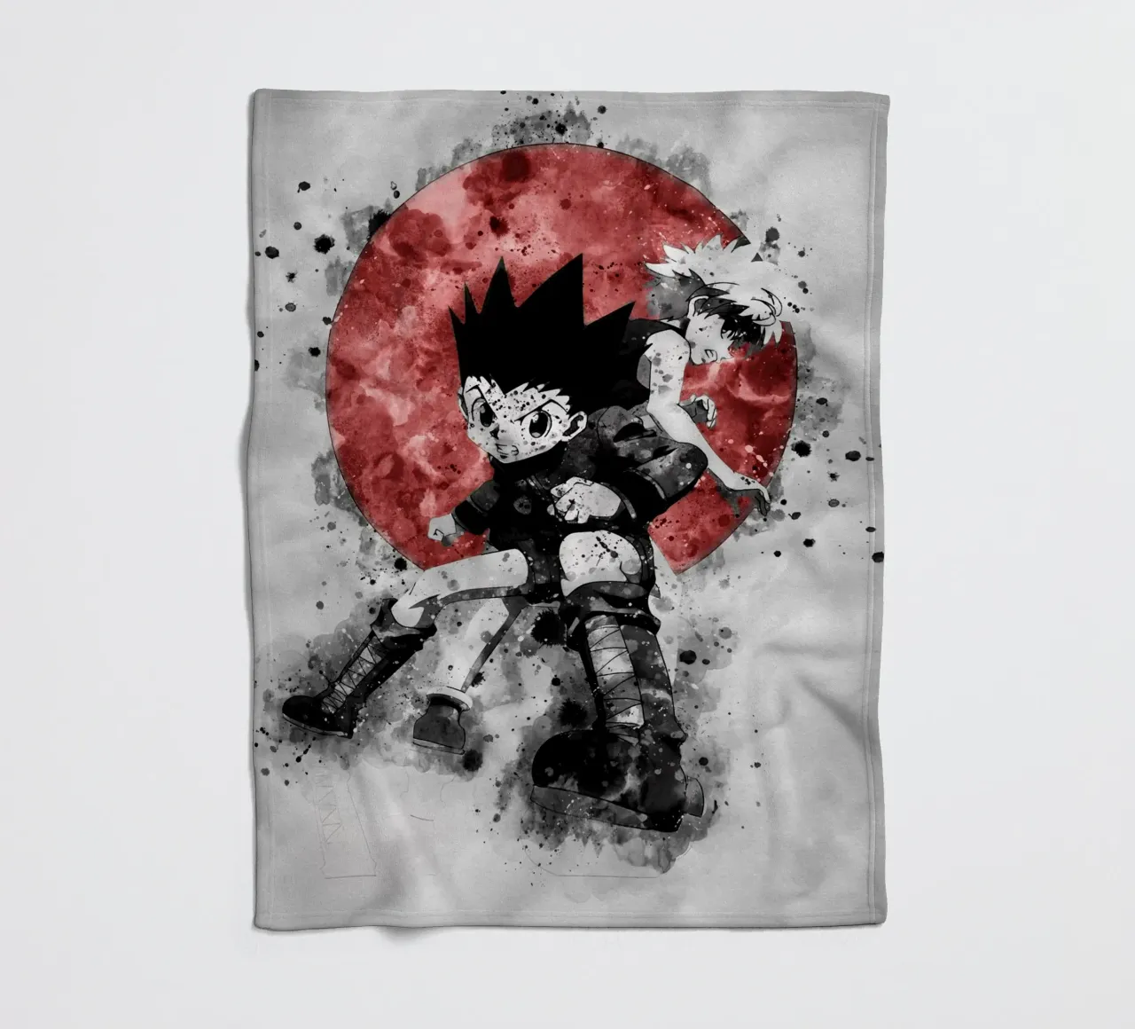 Zoldyck Killua & Gon Freecss coperta in pile da Neonartstudio