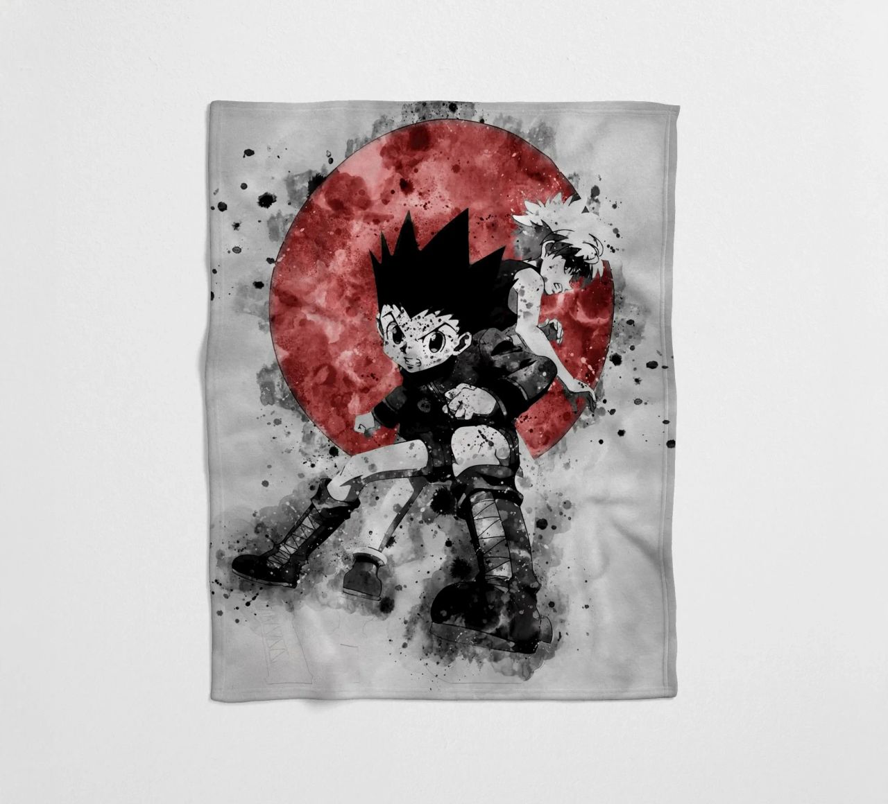 Zoldyck Killua & Gon Freecss coperta in pile da Neonartstudio