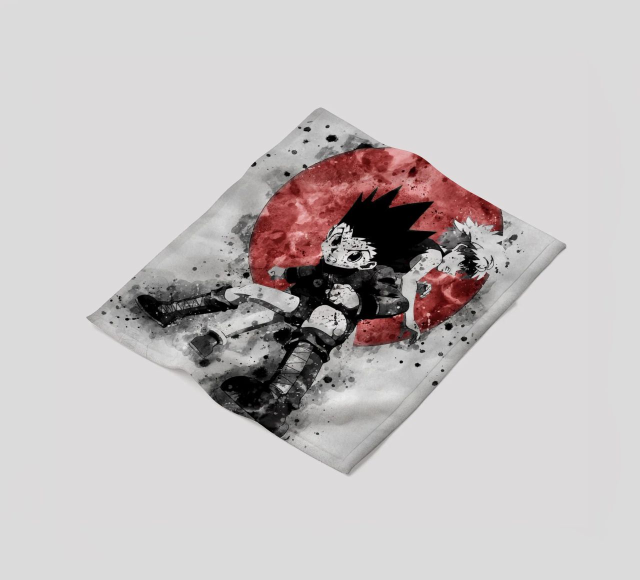 Zoldyck Killua & Gon Freecss coperta in pile da Neonartstudio