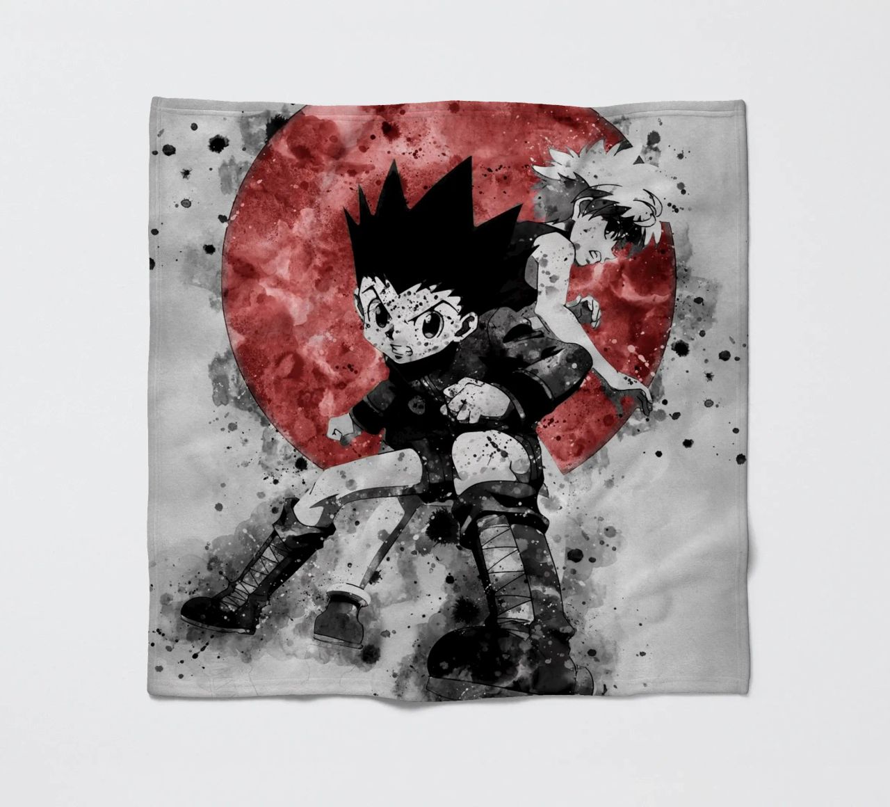 Zoldyck Killua & Gon Freecss coperta in pile da Neonartstudio