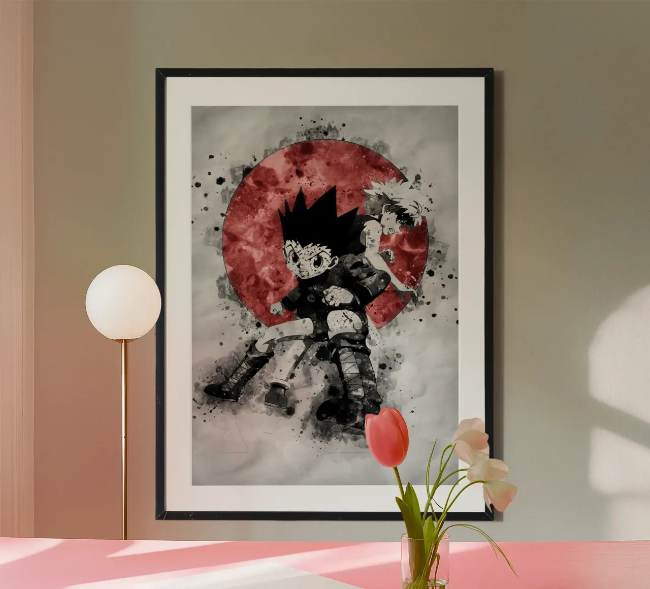 Zoldyck Killua & Gon Freecss hahnemühle de Neonartstudio