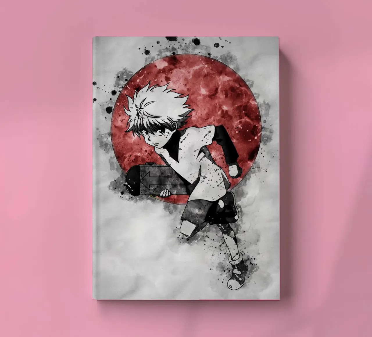 Zoldyck Killua 1 notebook by Neonartstudio