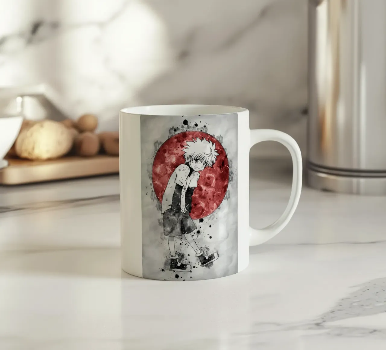 Zoldyck Killua tazza in ceramica da Neonartstudio