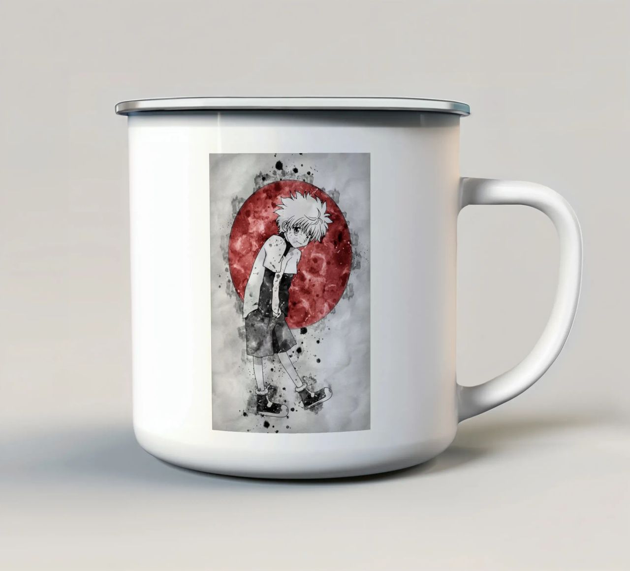 Zoldyck Killua tazza in smalto da Neonartstudio