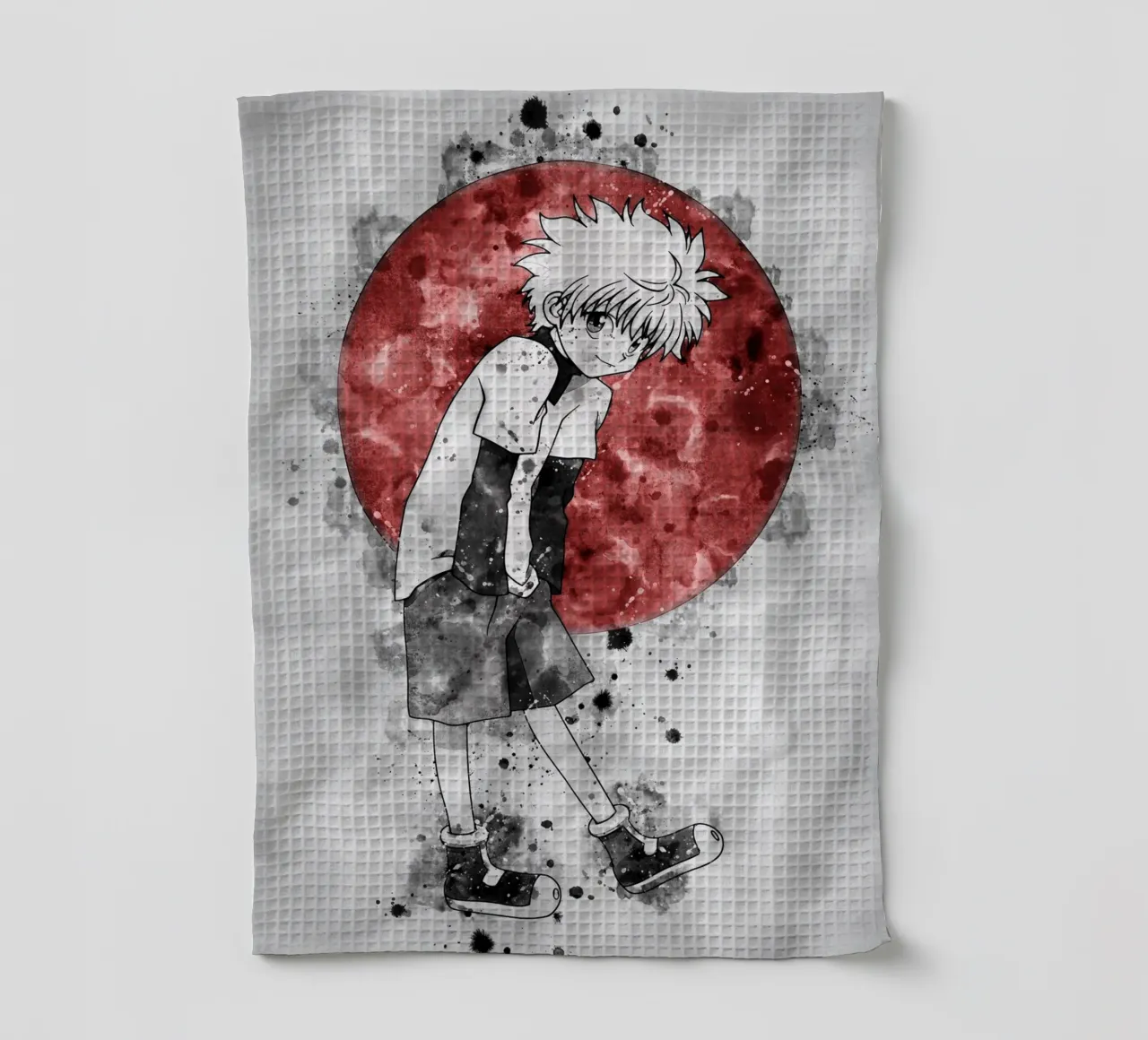 Zoldyck Killua canovaccio da cucina da Neonartstudio