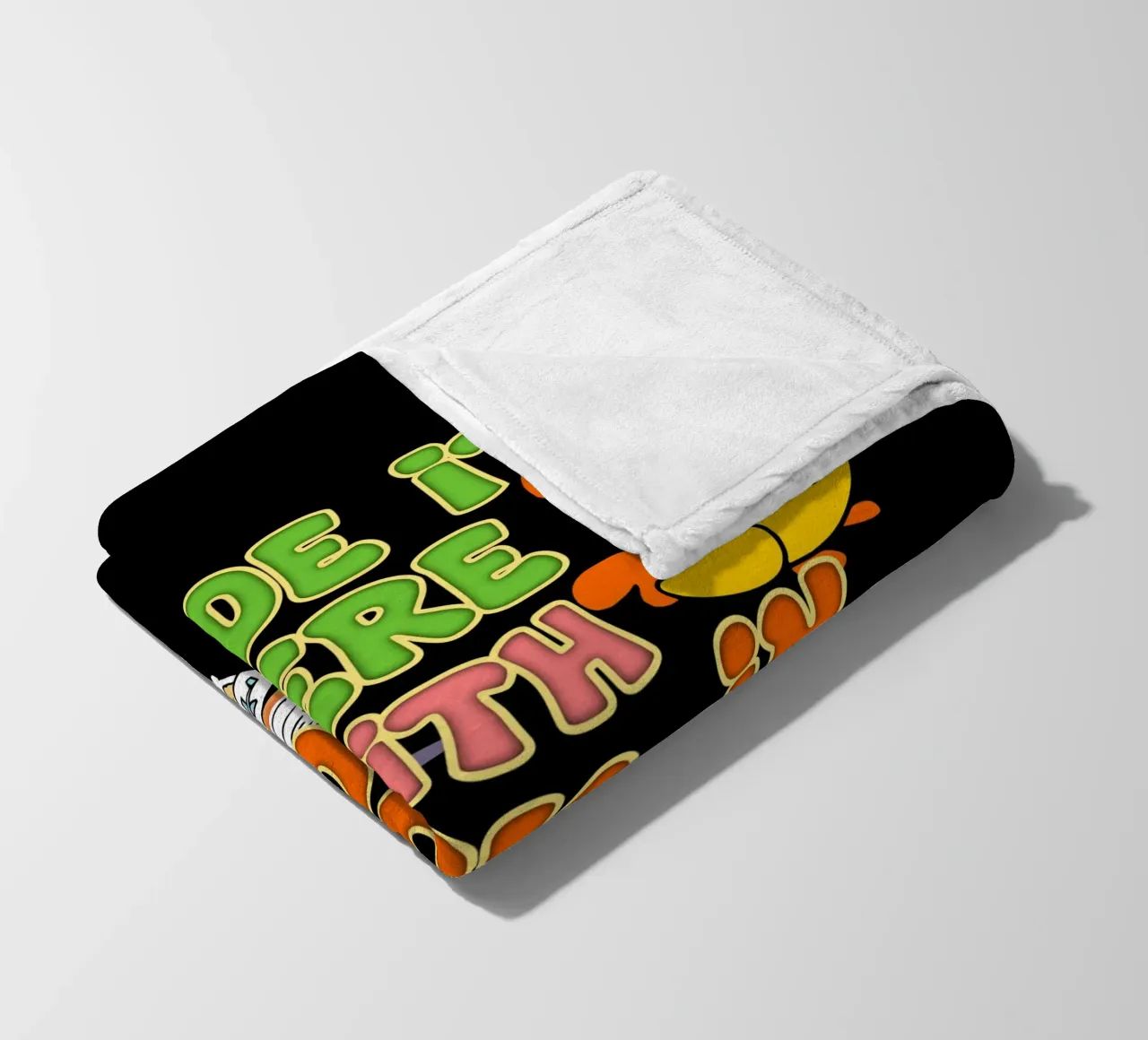 Arrivati qui con Check-In Chicken Trend Traveler coperta in pile da sillyindustries