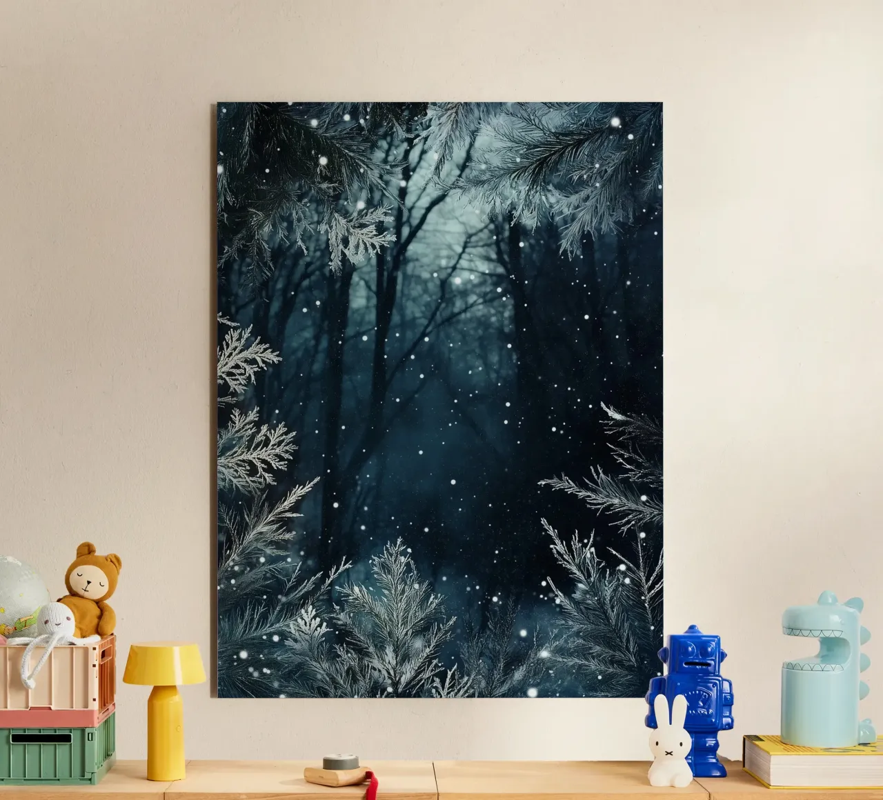 Blume innevato 2 alluminio dibond da The Quiet Senju