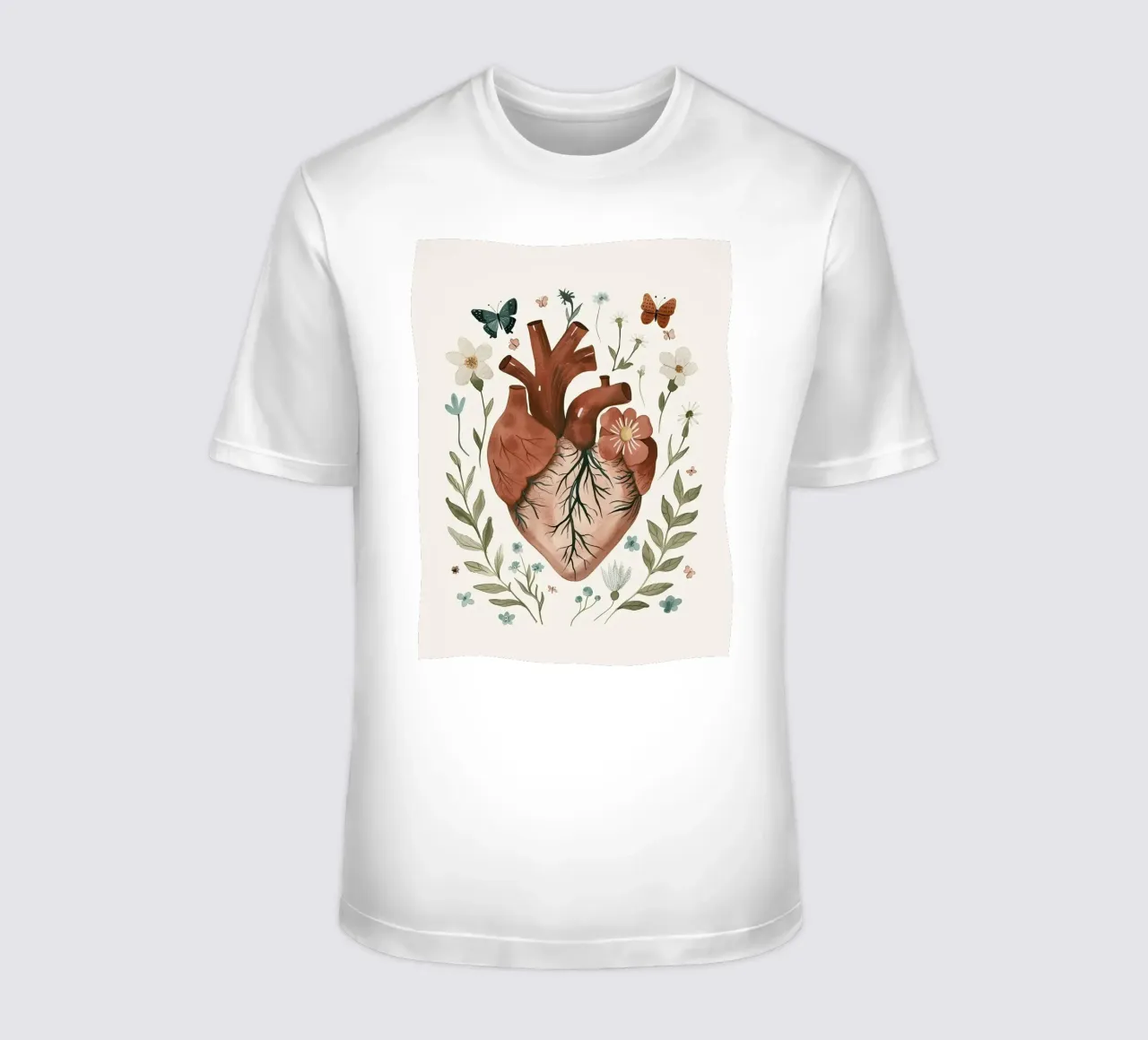 Cuore in fiore t-shirt da DaarbyN