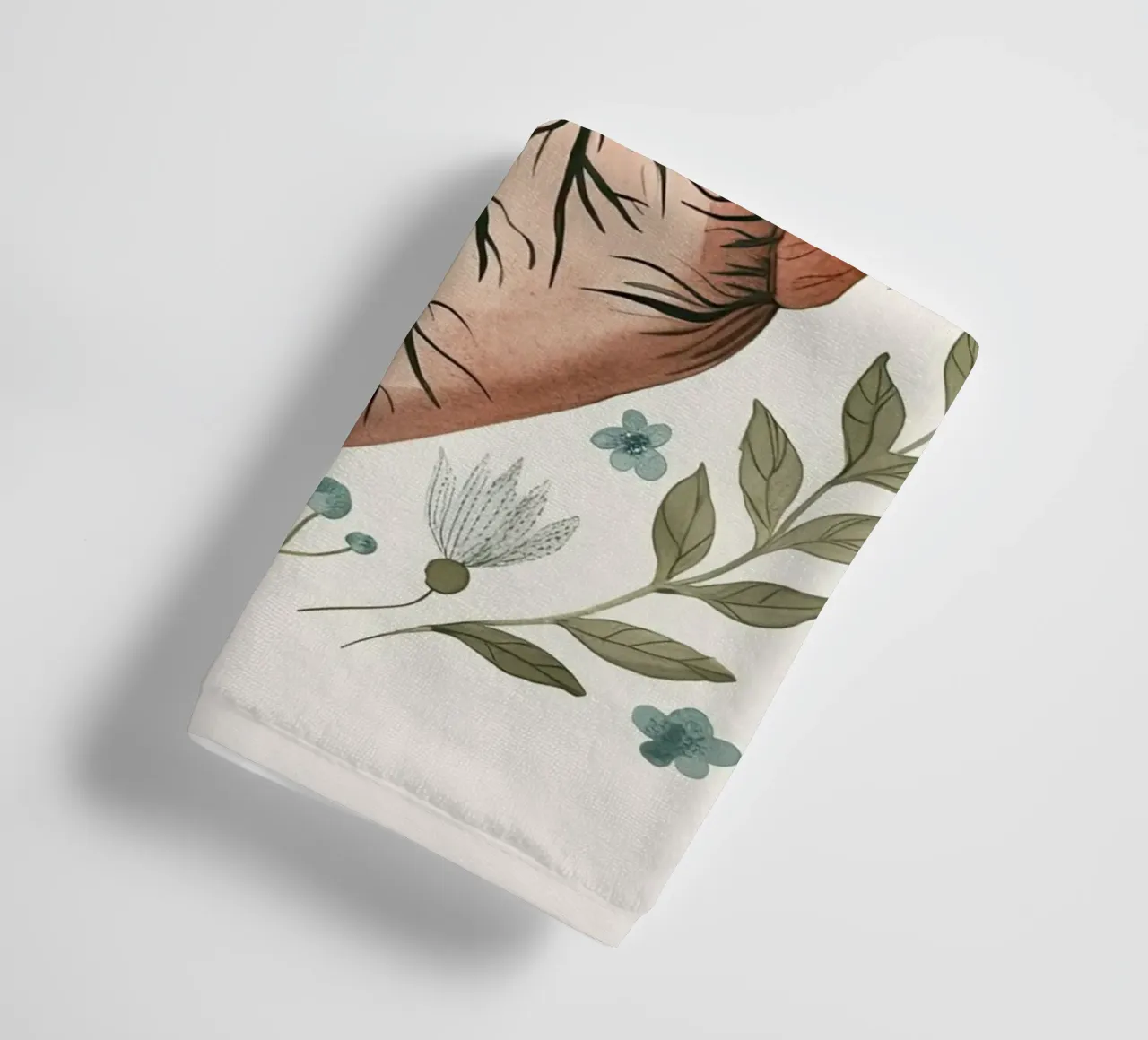 Cuore in fiore asciugamano da bagno da DaarbyN