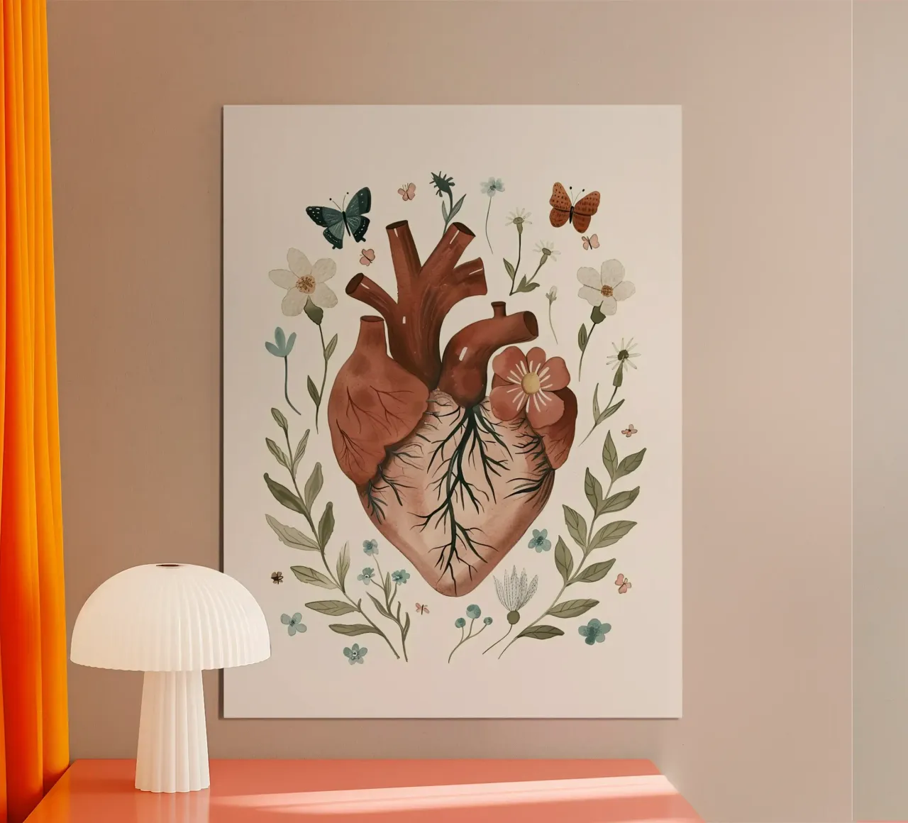 Cuore in fiore poster da DaarbyN